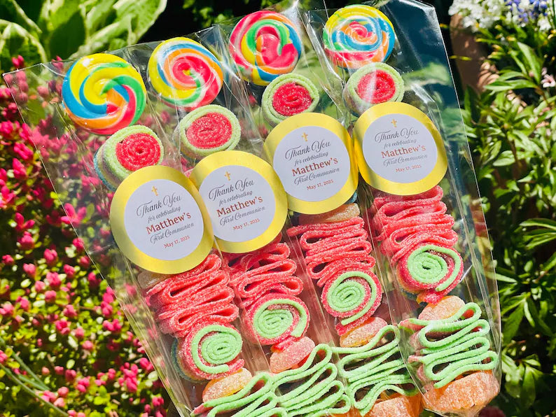 Set of 20 - Candy Kabob Bundle - Party Favors - Birthday Favors - Valentines Day Favors - Personalized Gift