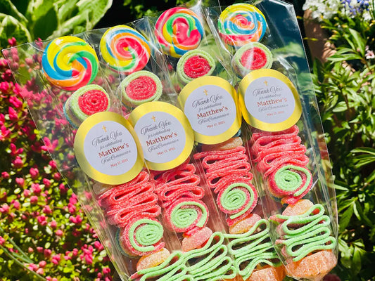 Set of 20 - Candy Kabob Bundle - Party Favors - Birthday Favors - Valentines Day Favors - Personalized Gift