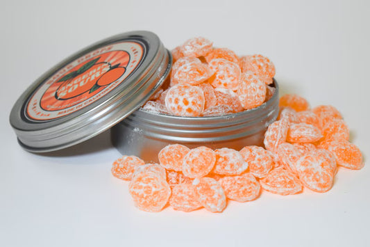 Sour Tangerine Hard Candy Drops | No Artificial Dyes